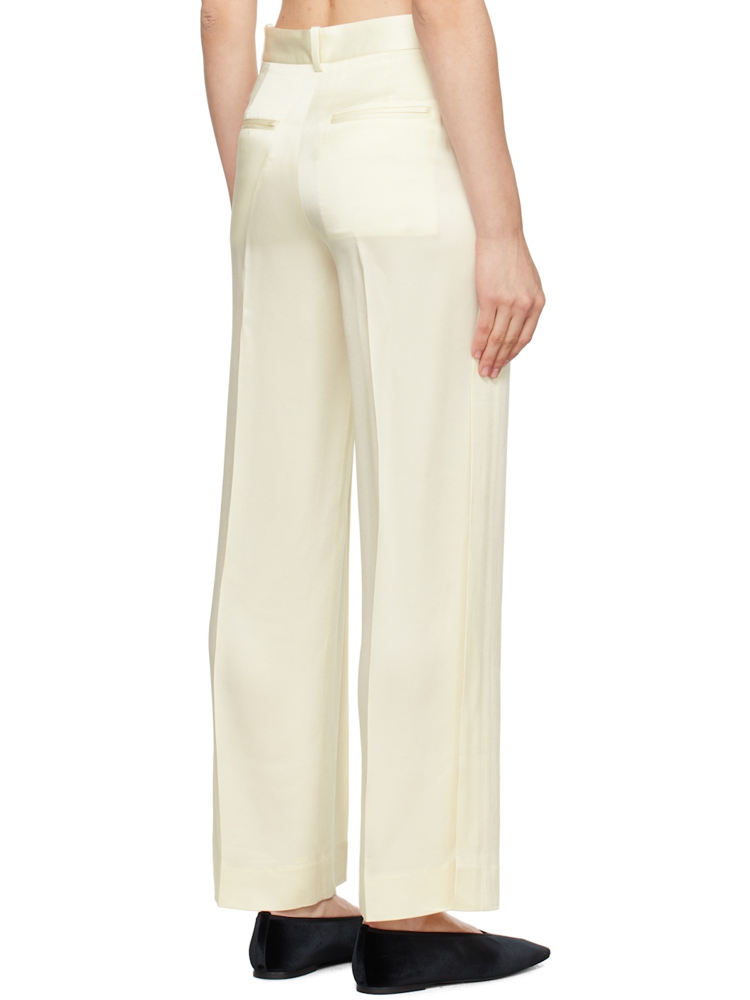 Off-White Cuff-Slit Trousers - 3