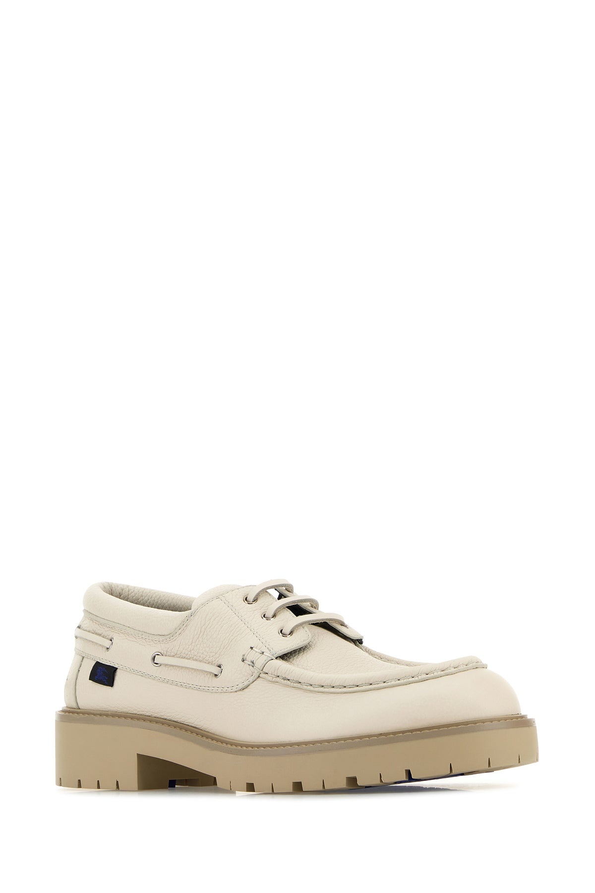 Beige leather Raft loafers - 2