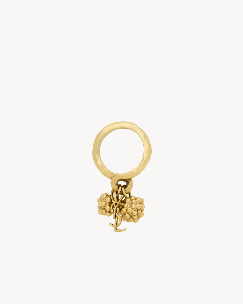 CASSANDRE BERRY CHARM RING IN METAL 4