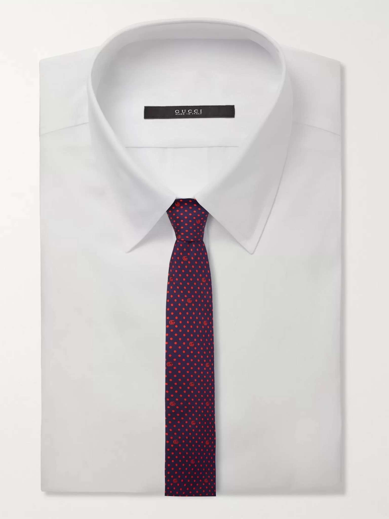 7cm Logo-Print Silk-Twill Tie - 5