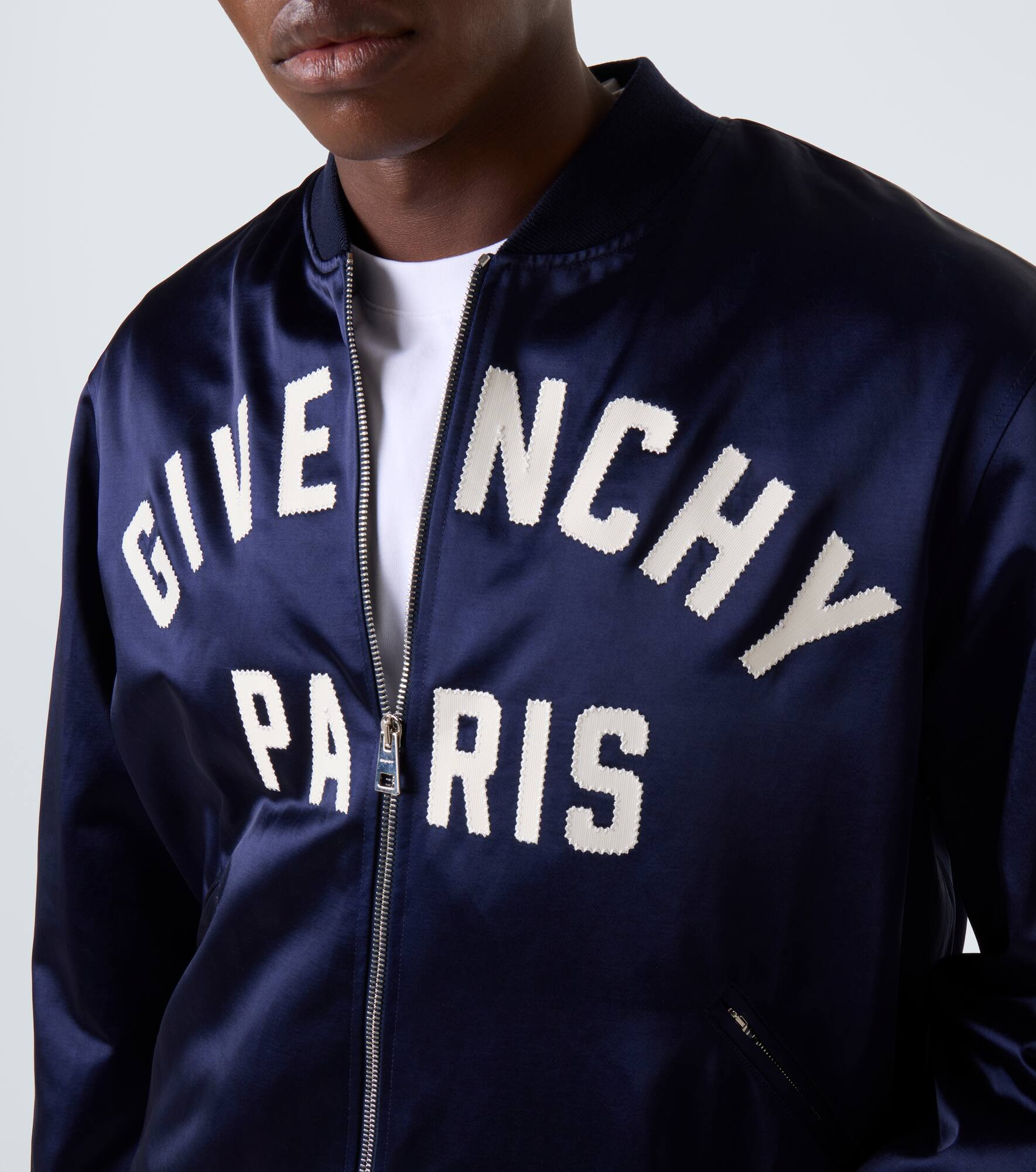 Givenchy Paris satin blouson - 5