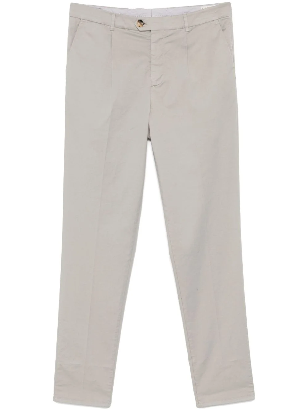 pleated tapered trousers - 1