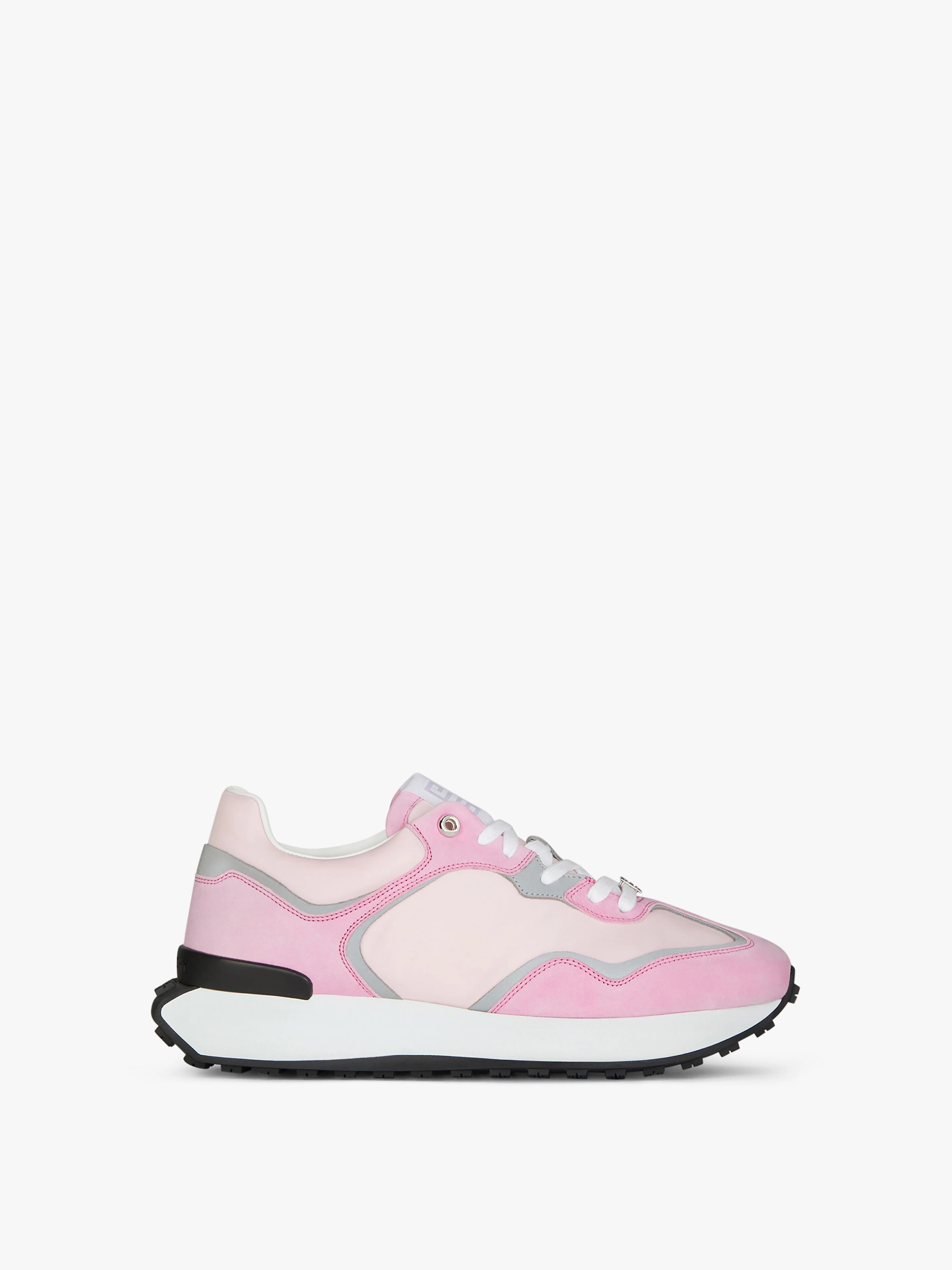 GIV RUNNER SNEAKERS IN SUEDE, LEATHER AND NYLON - 1