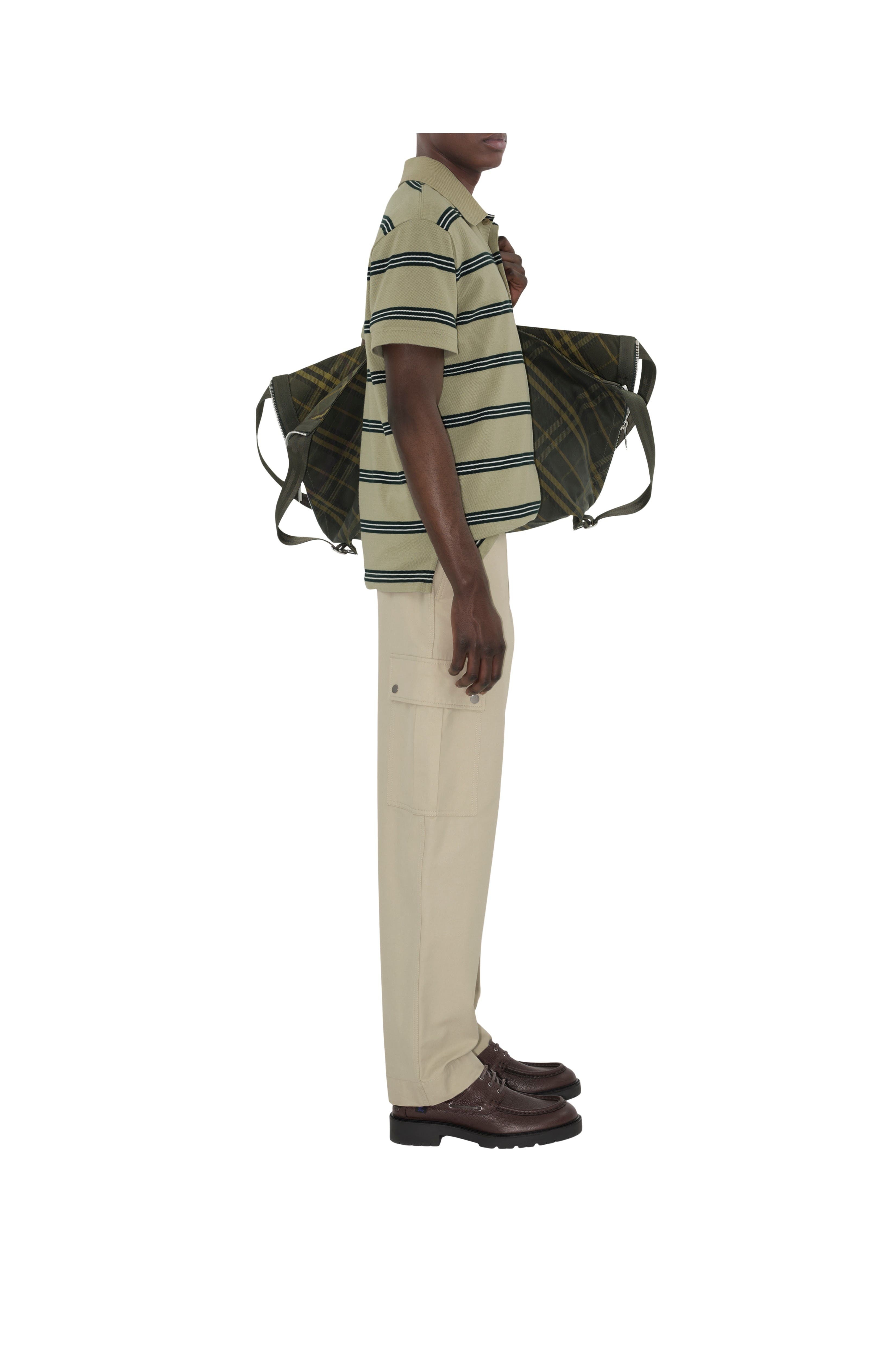 burberry Striped Cotton Polo Shirt in Shire at Nordstrom - 3