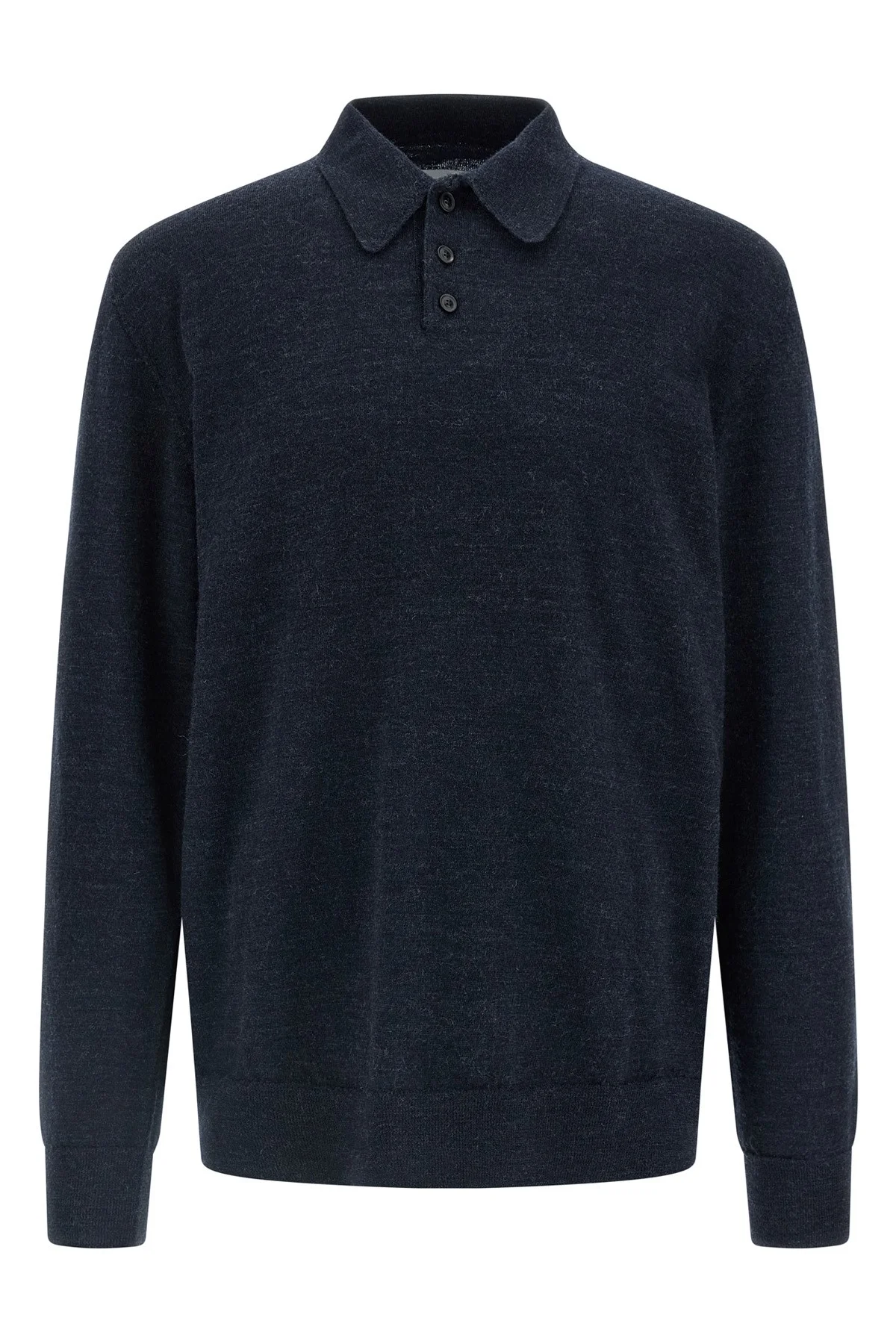 Suede Patch Polo Shirt - 1