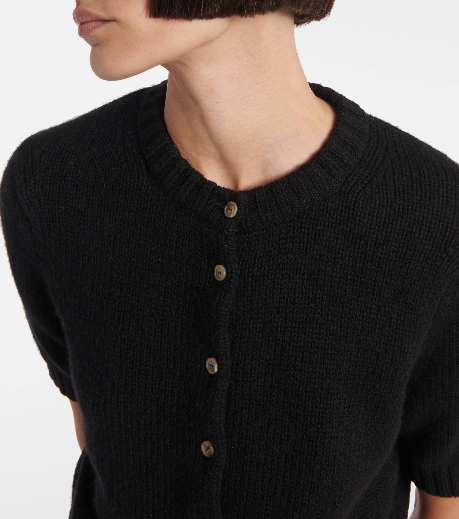 Nora cashmere-blend cardigan - 4