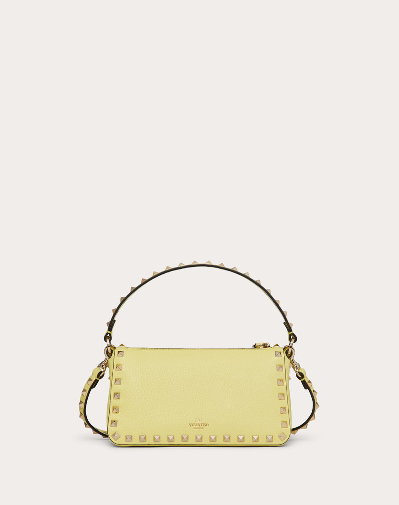 SMALL ROCKSTUD GRAINY CALFSKIN CROSSBODY BAG 3