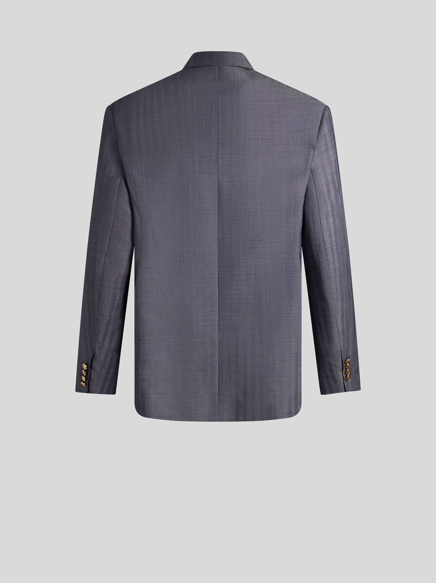 OVERSIZED JACKET WITH PEGASO BUTTONS - 6