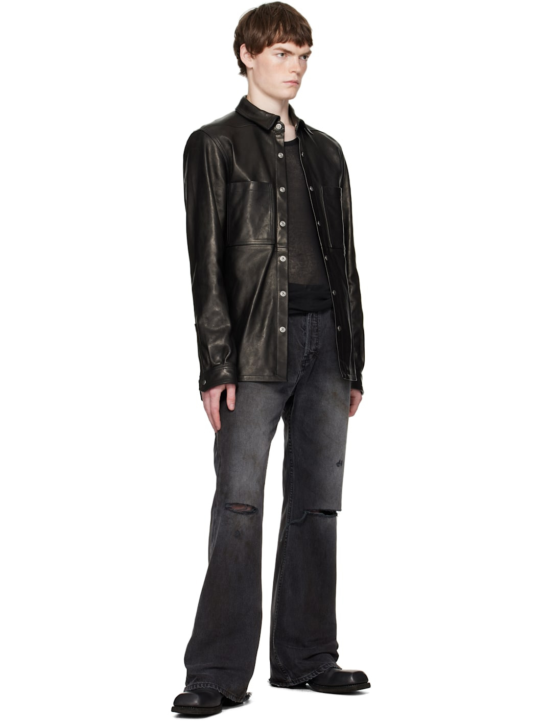 Black 79086 Boots - 5