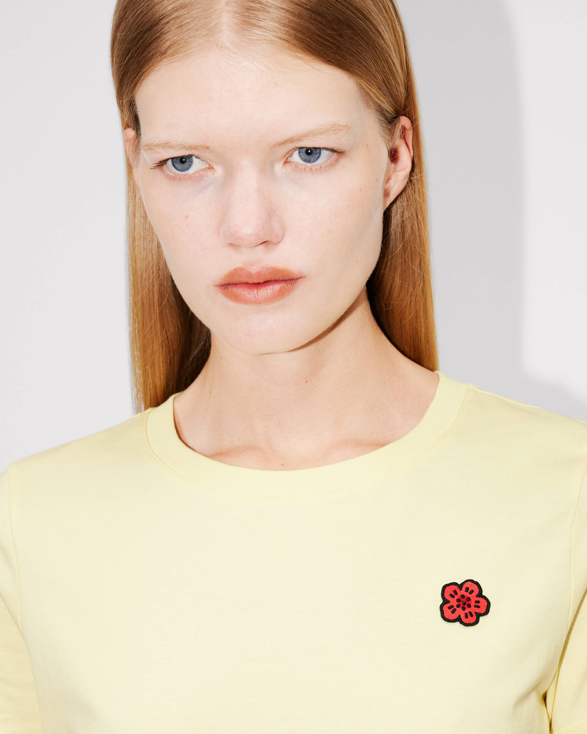 'Boke Flower' embroidered T-shirt in cotton - 6