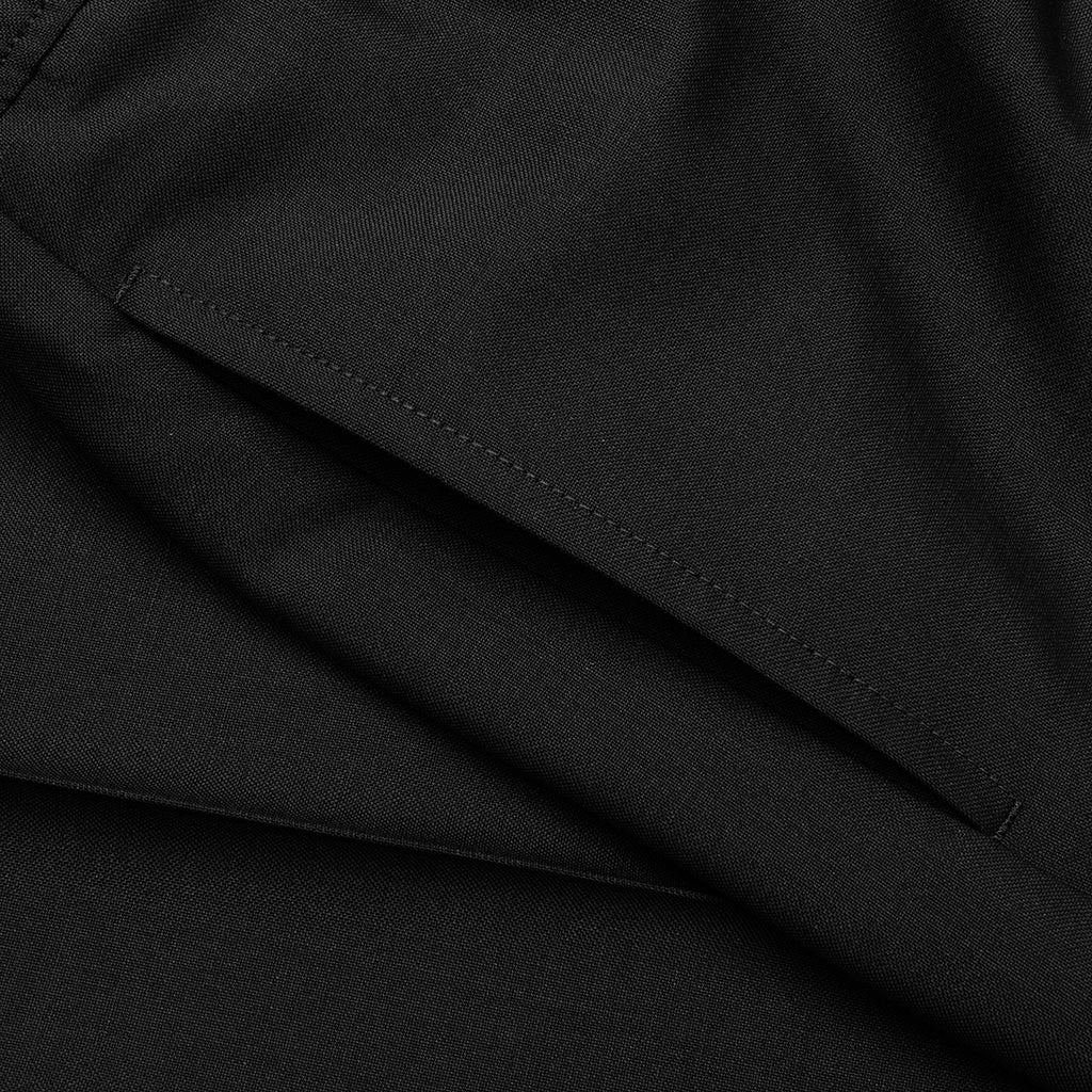 SLIM FIT FORMAL WOOL AND MOHAIR PANTS - BLACK - 3