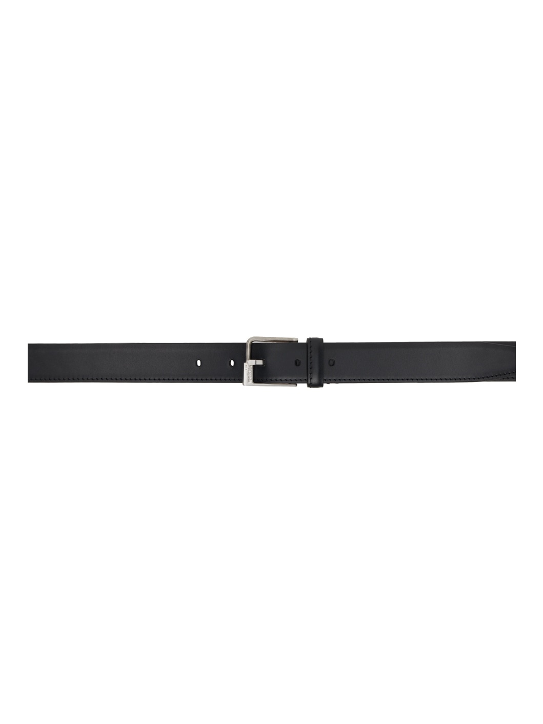Black Pin-Buckle Belt - 1