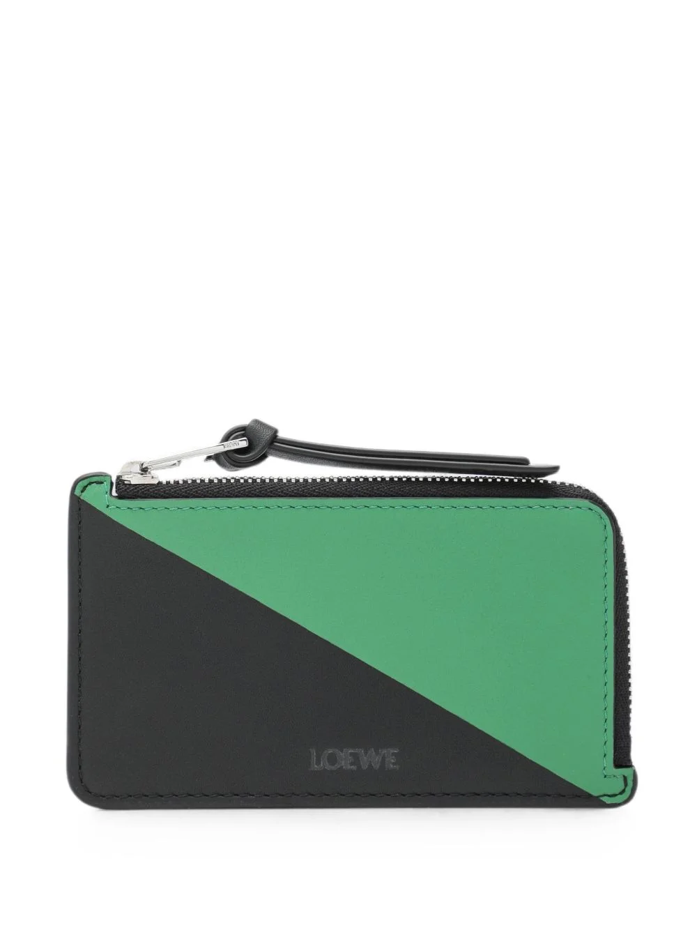 Flag coin cardholder in classic calfskin - 1