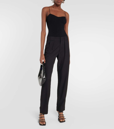 Proenza Schouler White Label high-rise straight pants outlook