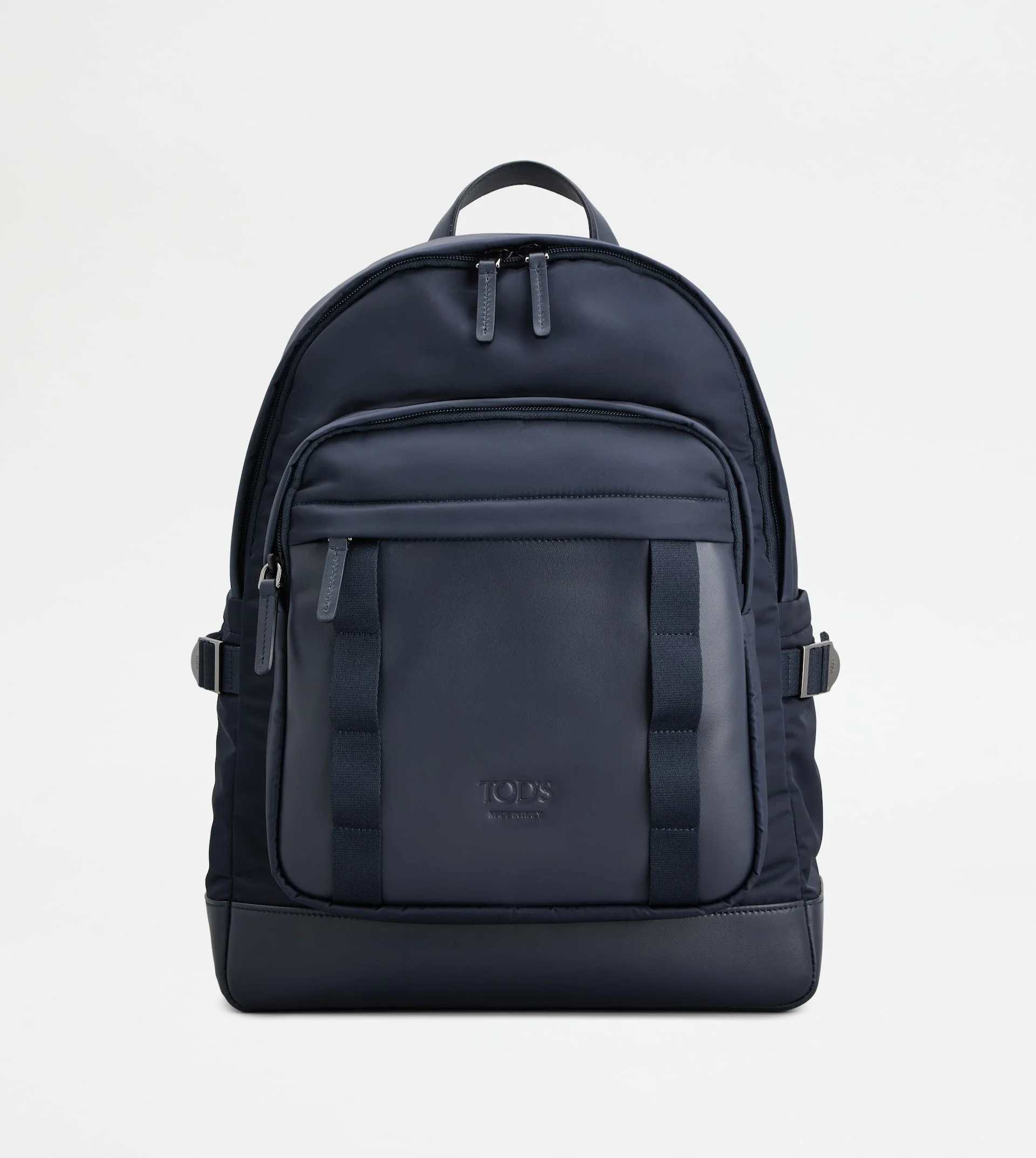 TOD'S DI FOLIO IN LEATHER SMALL - BLUE - 1