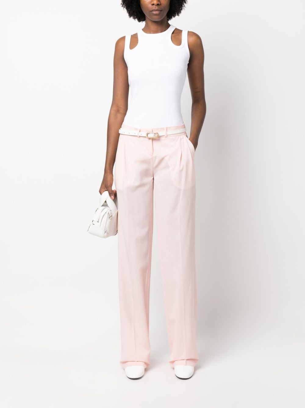 low-rise tailored trousers - 2