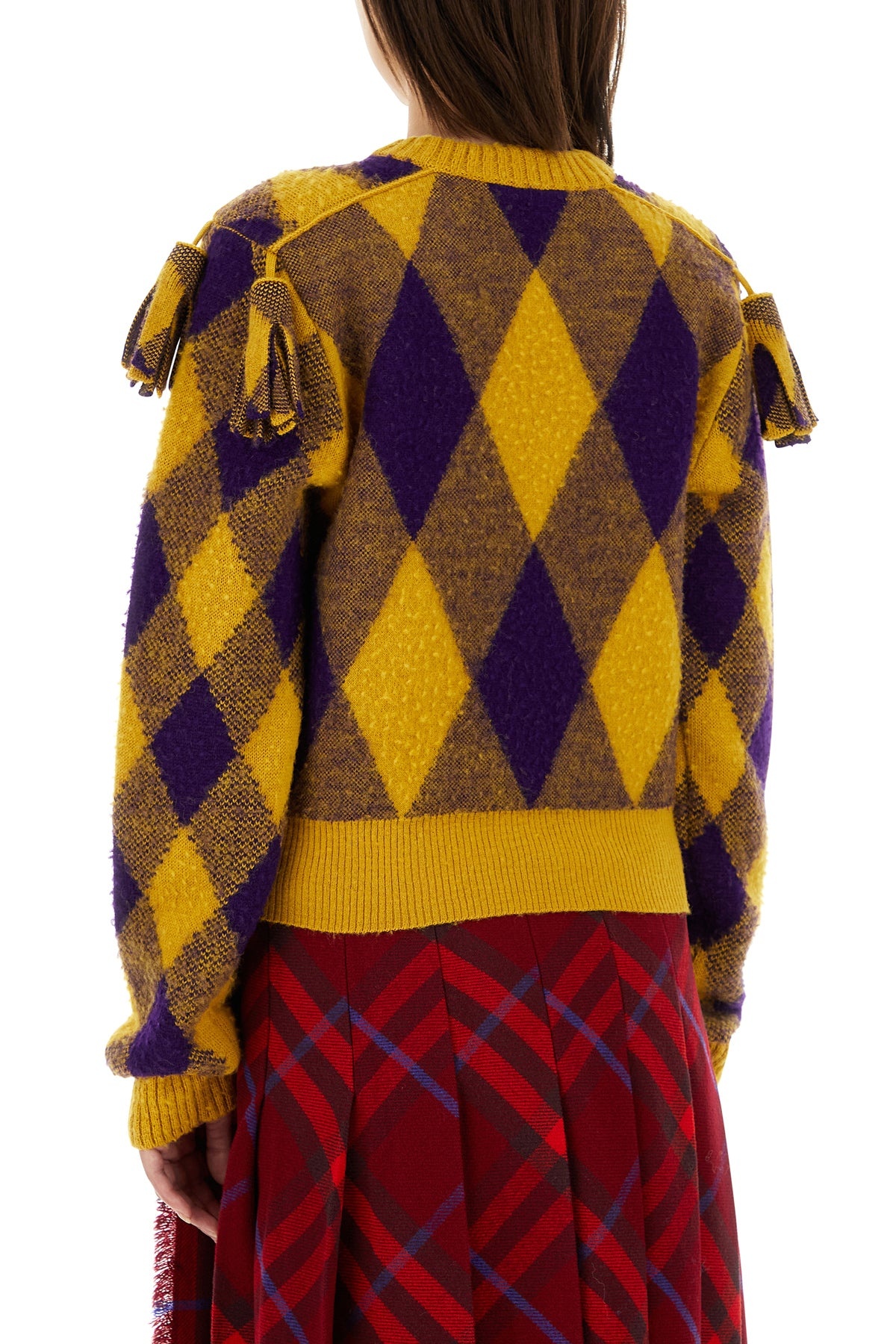 Embroidered wool sweater - 4