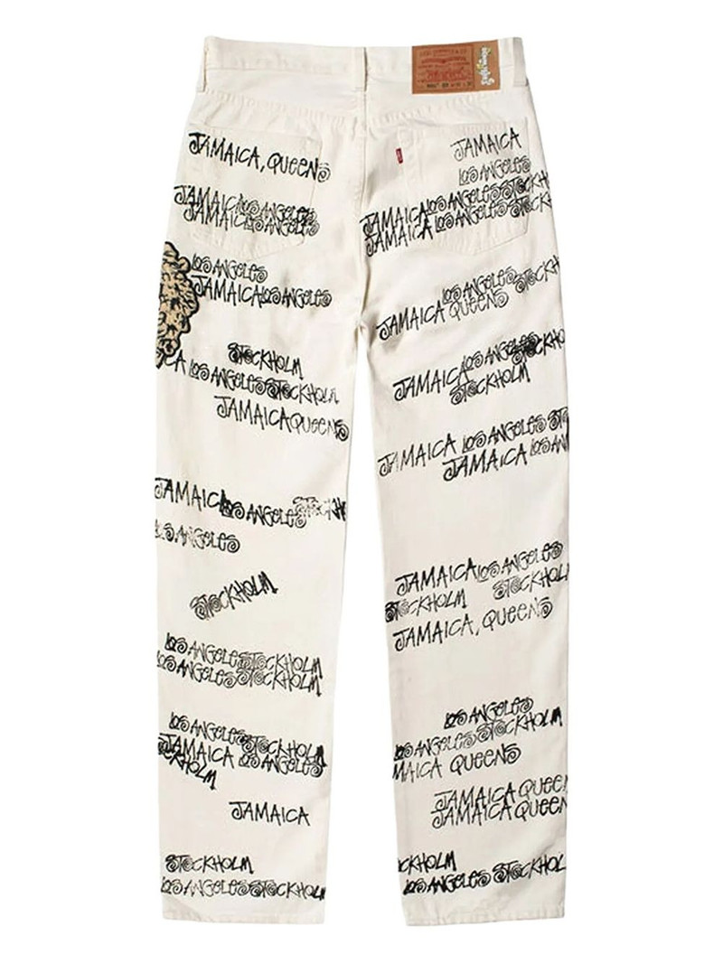 DENIM TEARS x Stussy x Our Legacy TTL 501 jeans outlook