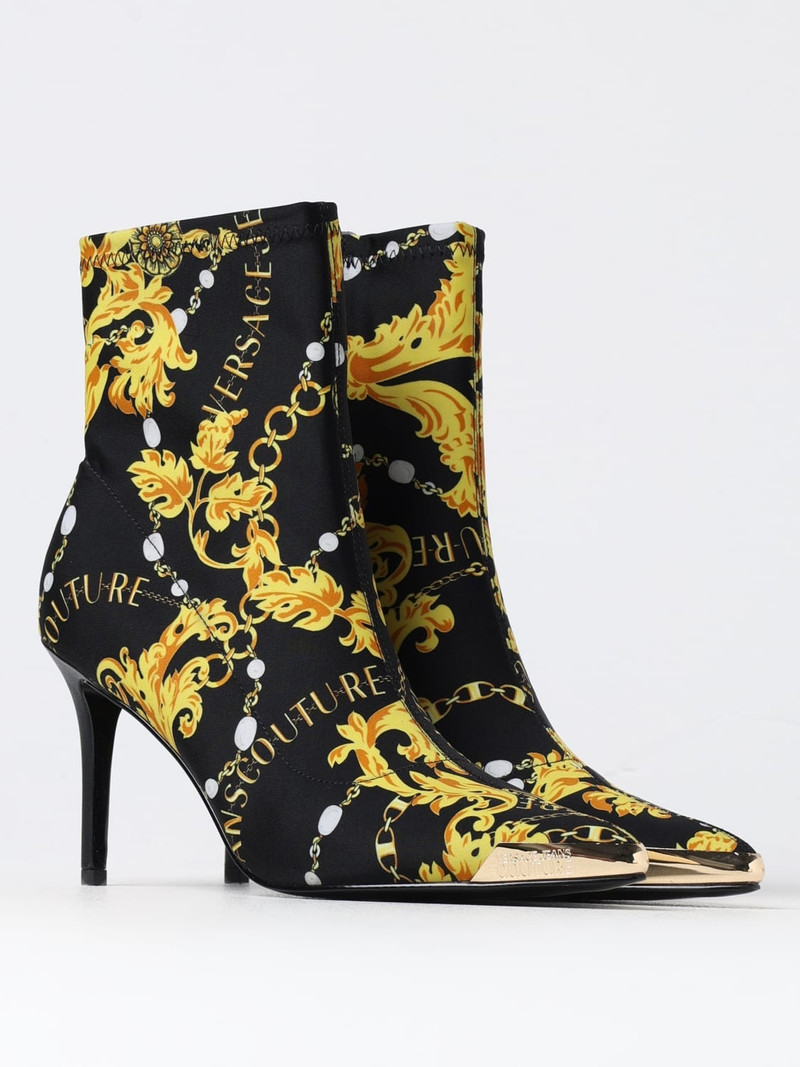 VERSACE JEANS COUTURE Flat ankle boots woman Versace Jeans Couture outlook