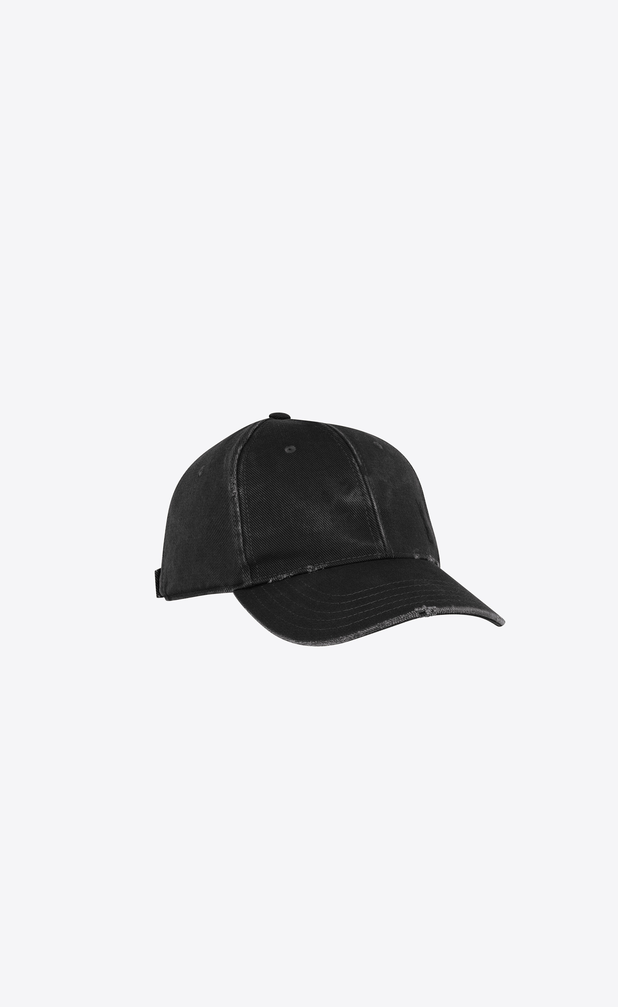 cassandre cap in washed denim - 2