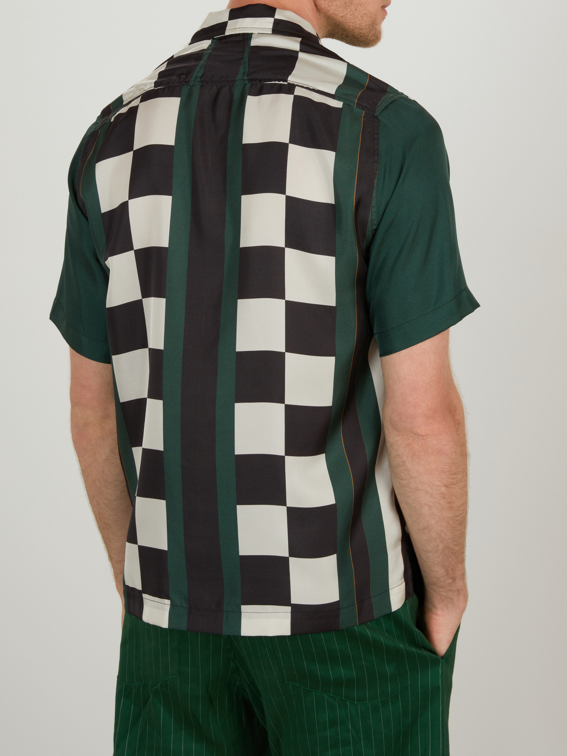 RACE FLAG BUTTON DOWN - 5