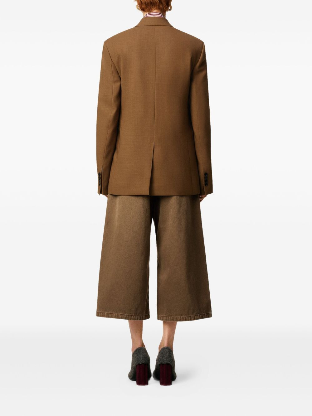 double-breasted tailored blazer - 4