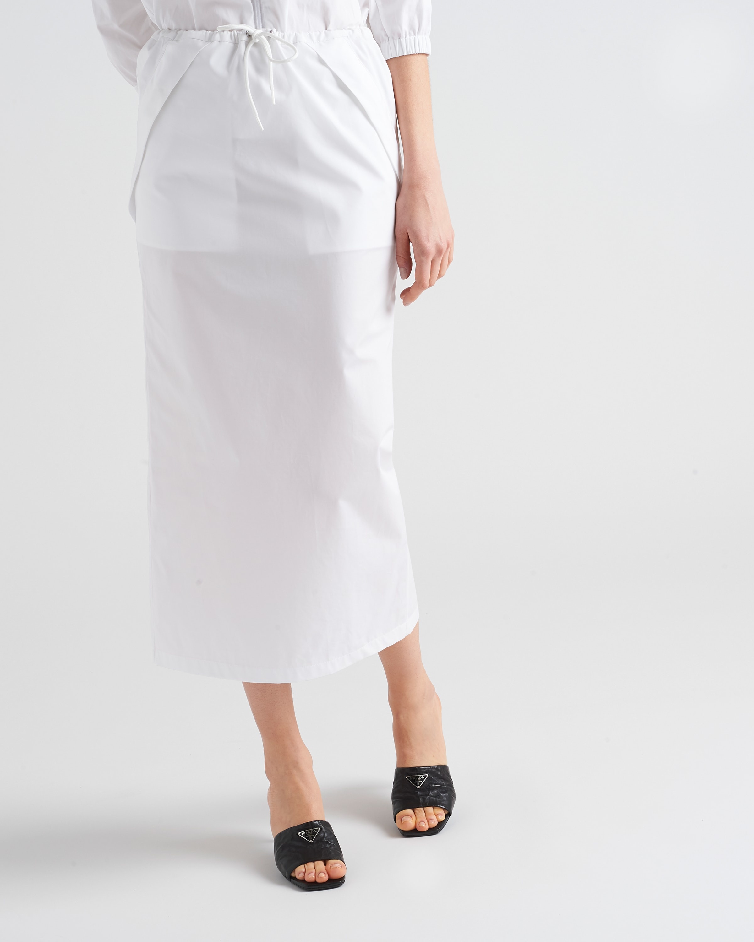 Antiqued nappa leather sandals - 3