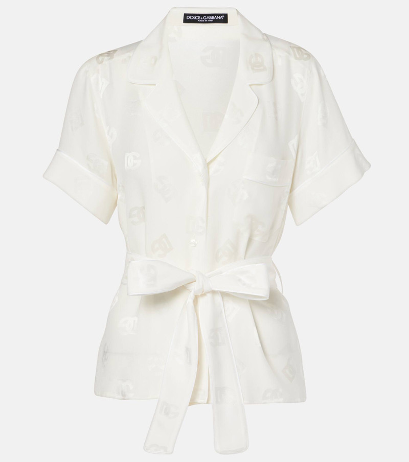 DG silk pajama shirt 1