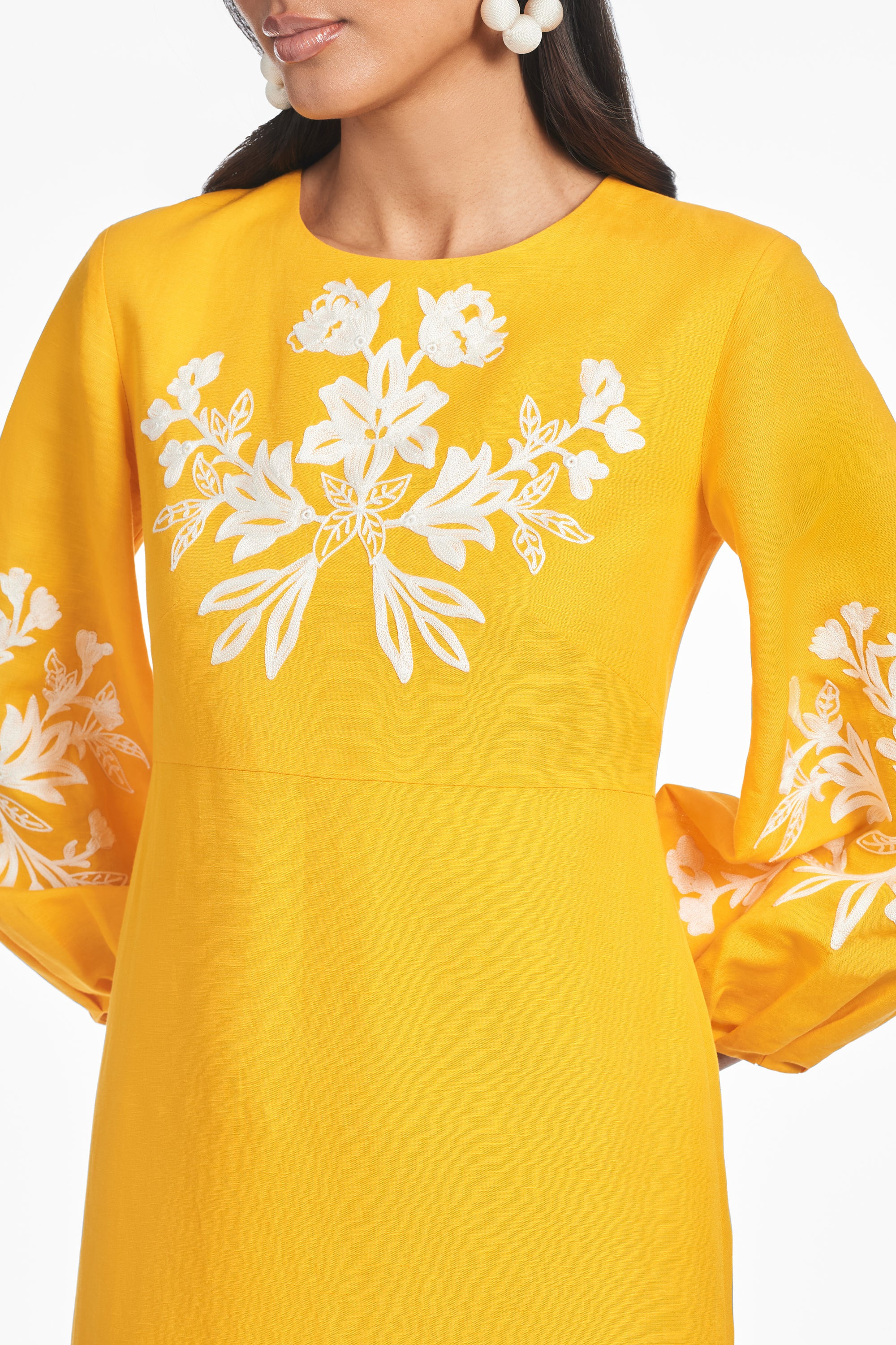 AMAIRA DRESS - MARIGOLD - 3