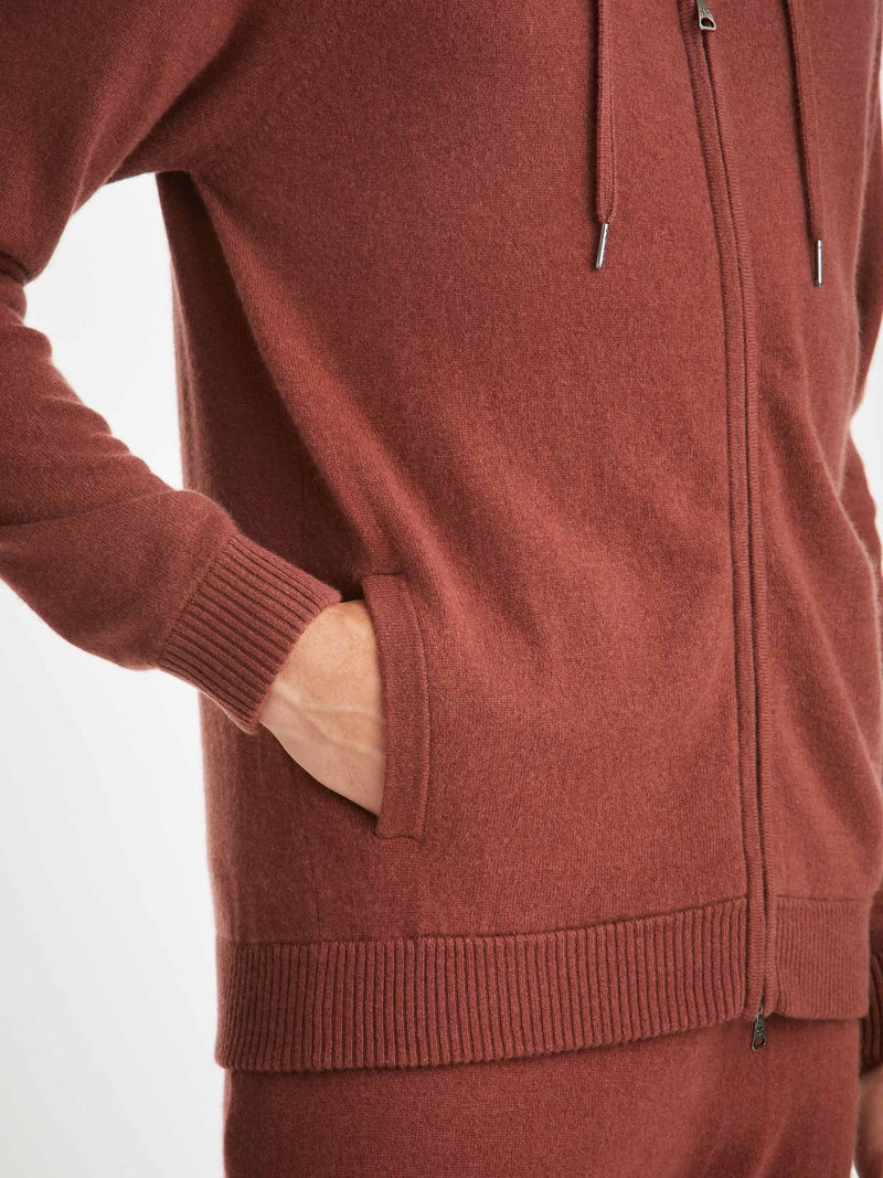 Men's Hoodie Finley Cashmere Brown - 6