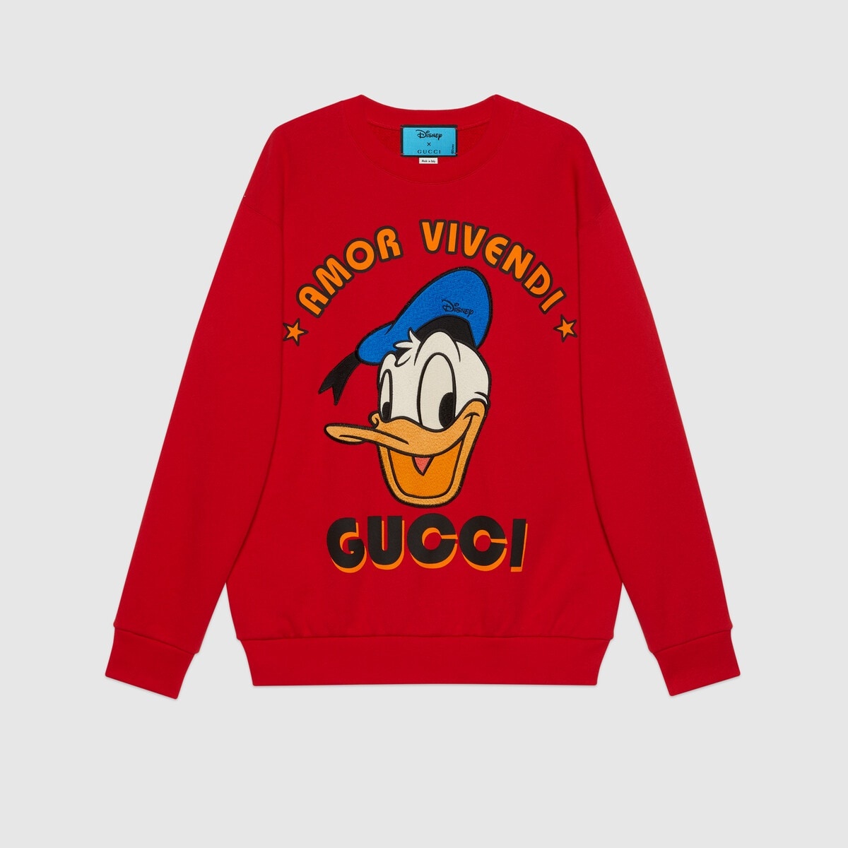 Disney x Gucci Donald Duck sweatshirt - 1