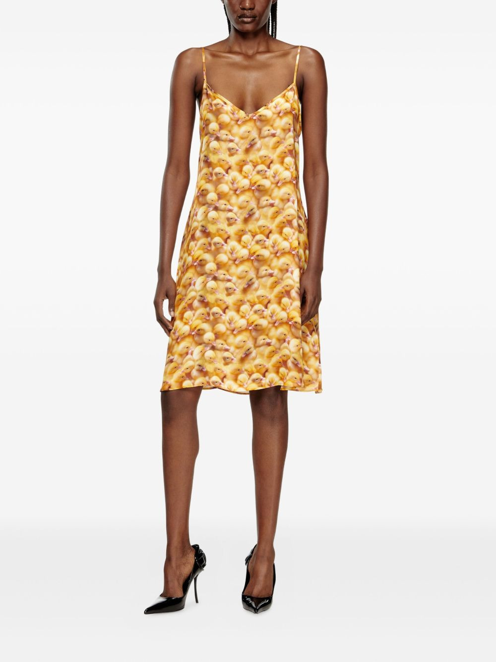 D-Ulcet print midi dress - 3