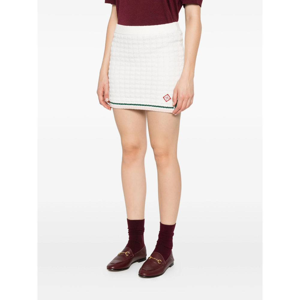 Casablanca White Skirts - Fitted Skirts Women - 5