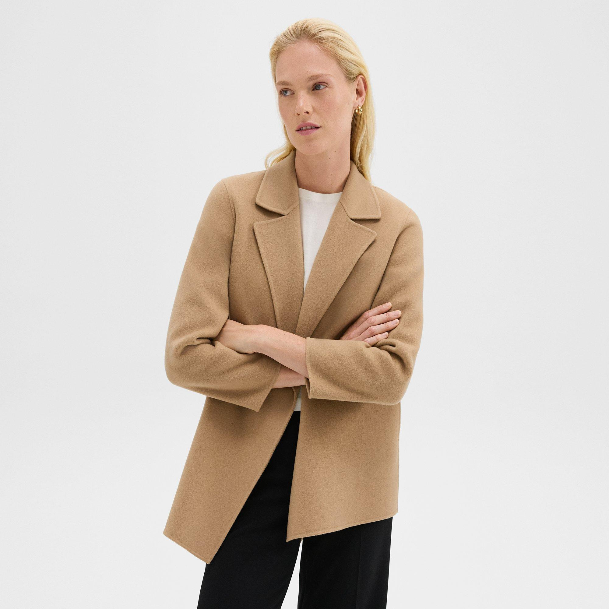 Clairene Jacket in Double-Face Wool-Cashmere - 2