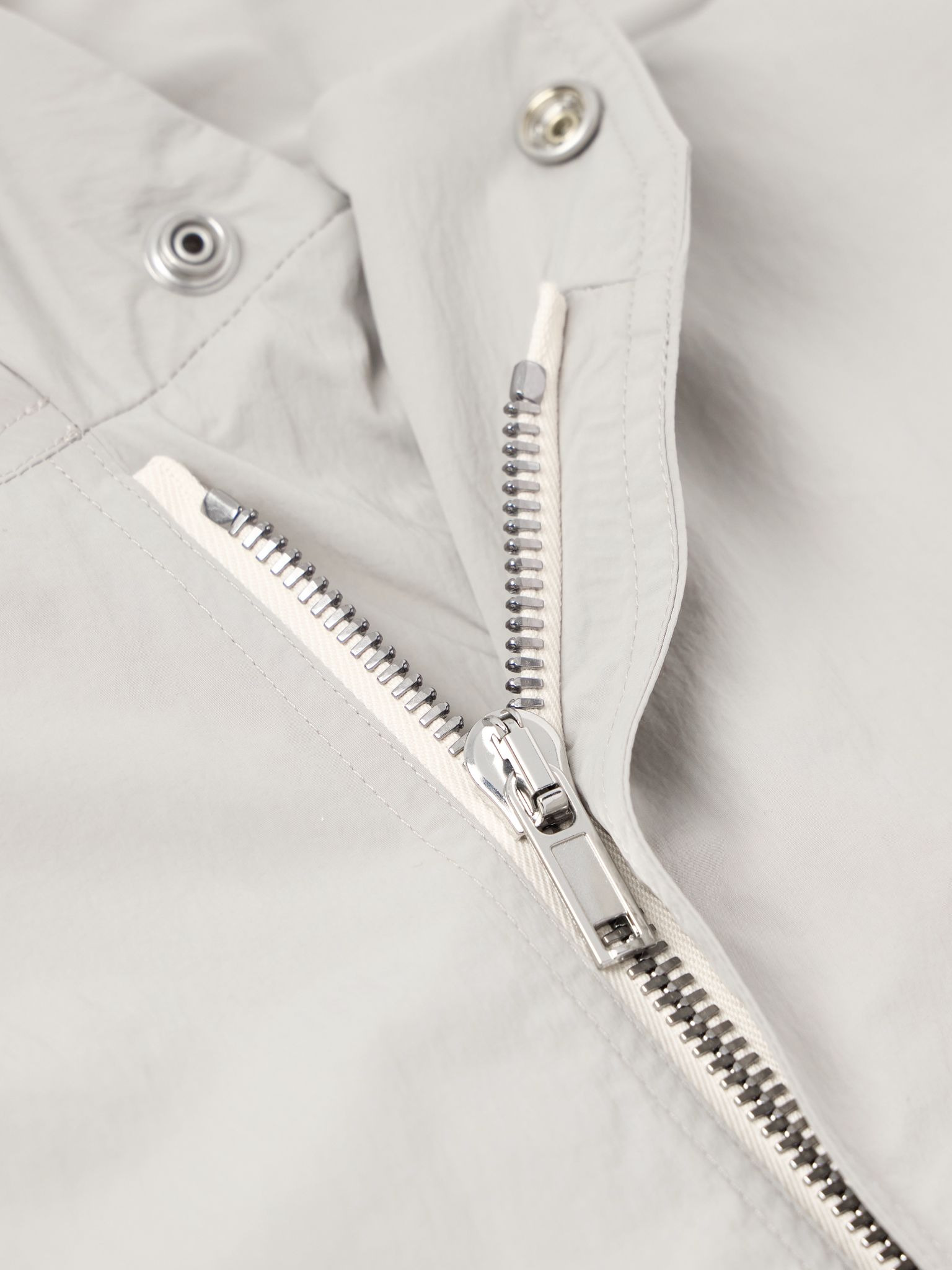 Hollywood Shell Bomber Jacket Light gray - 4