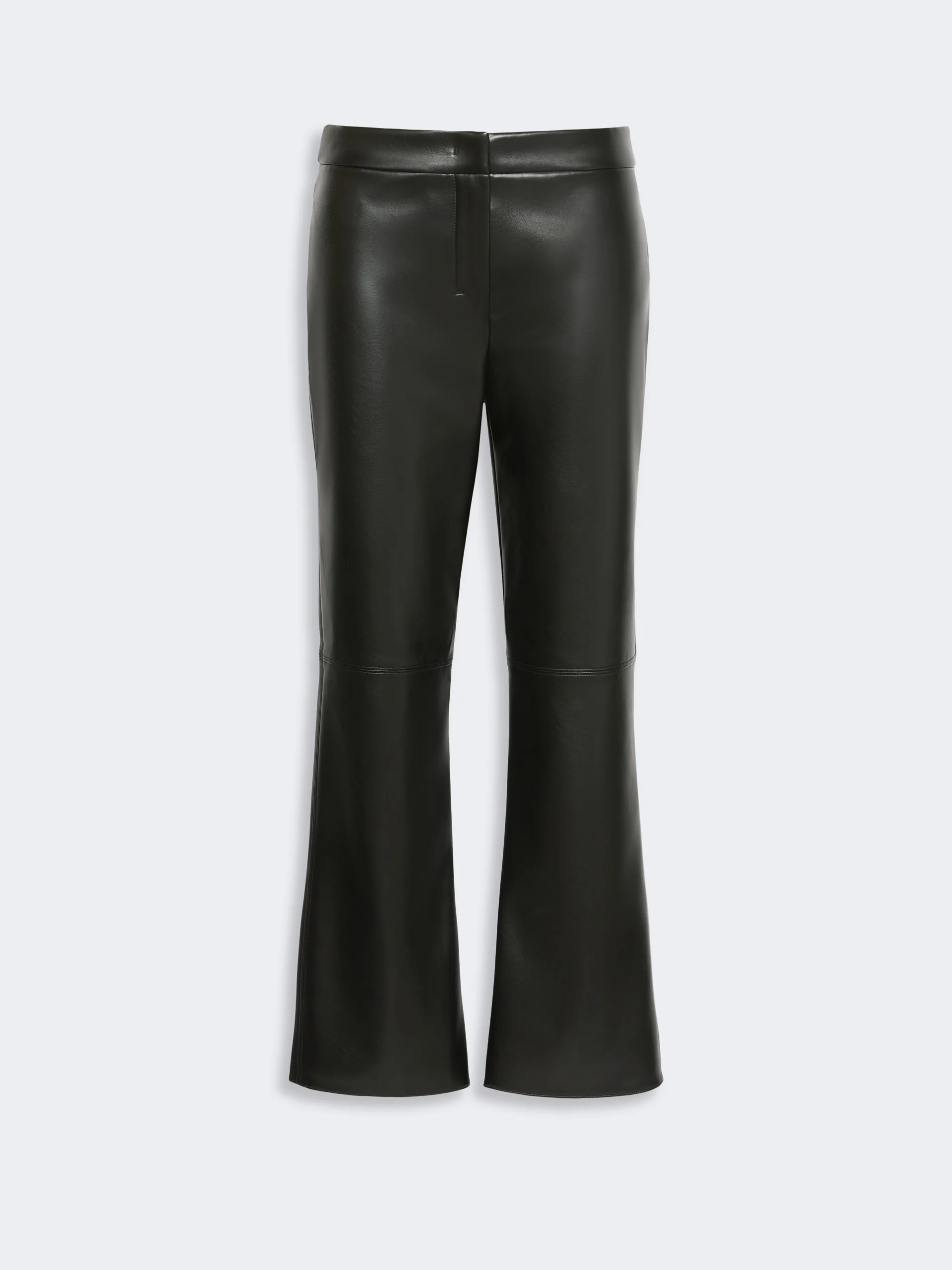 SUBLIME Slim-fit coated jersey trousers - BLACK - 1