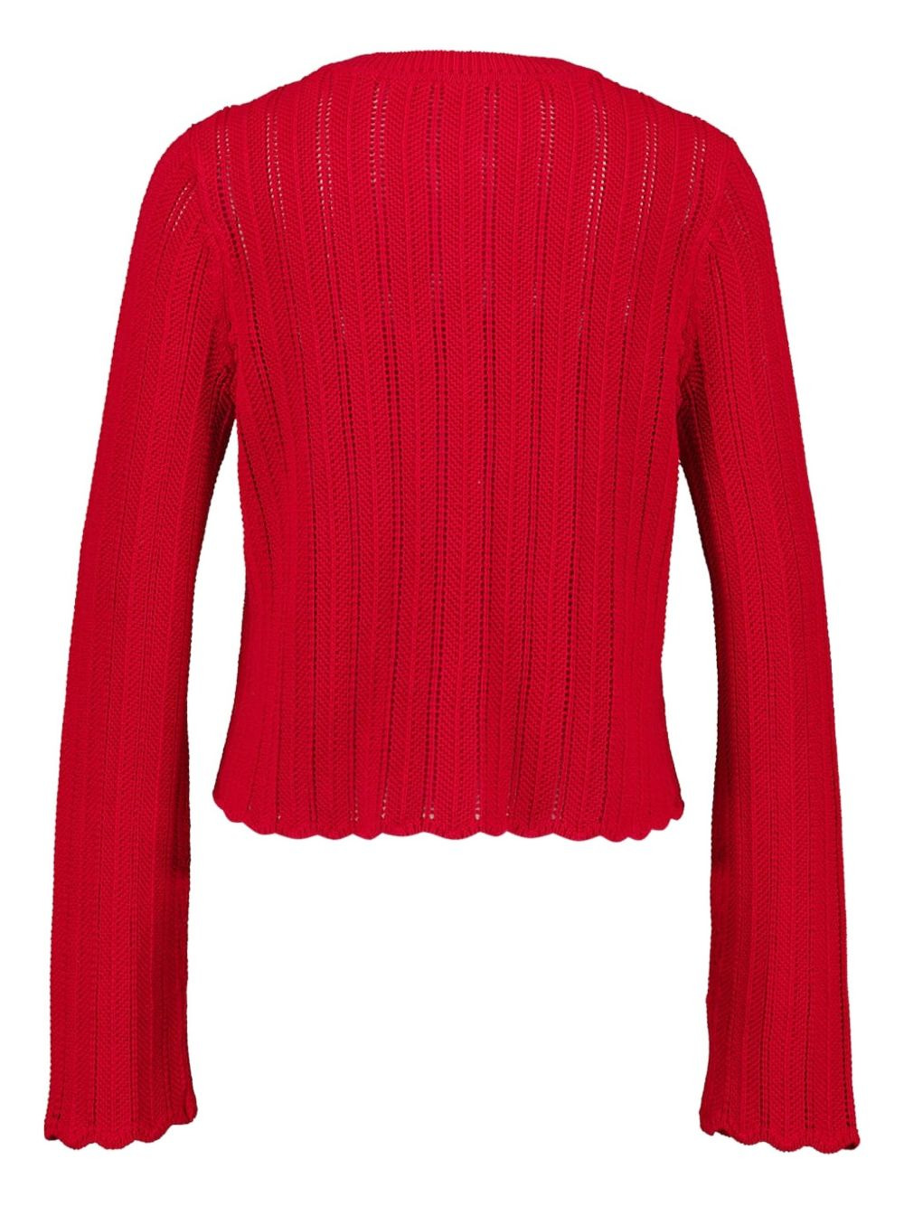 Mariette buttoned open-knit cardigan - 2