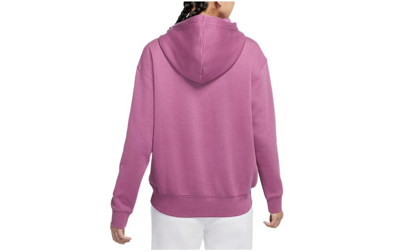 Nike (WMNS) Nike Sportswear Collection Essentials Hoodie 'Purple Pink' DJ7669-507 outlook