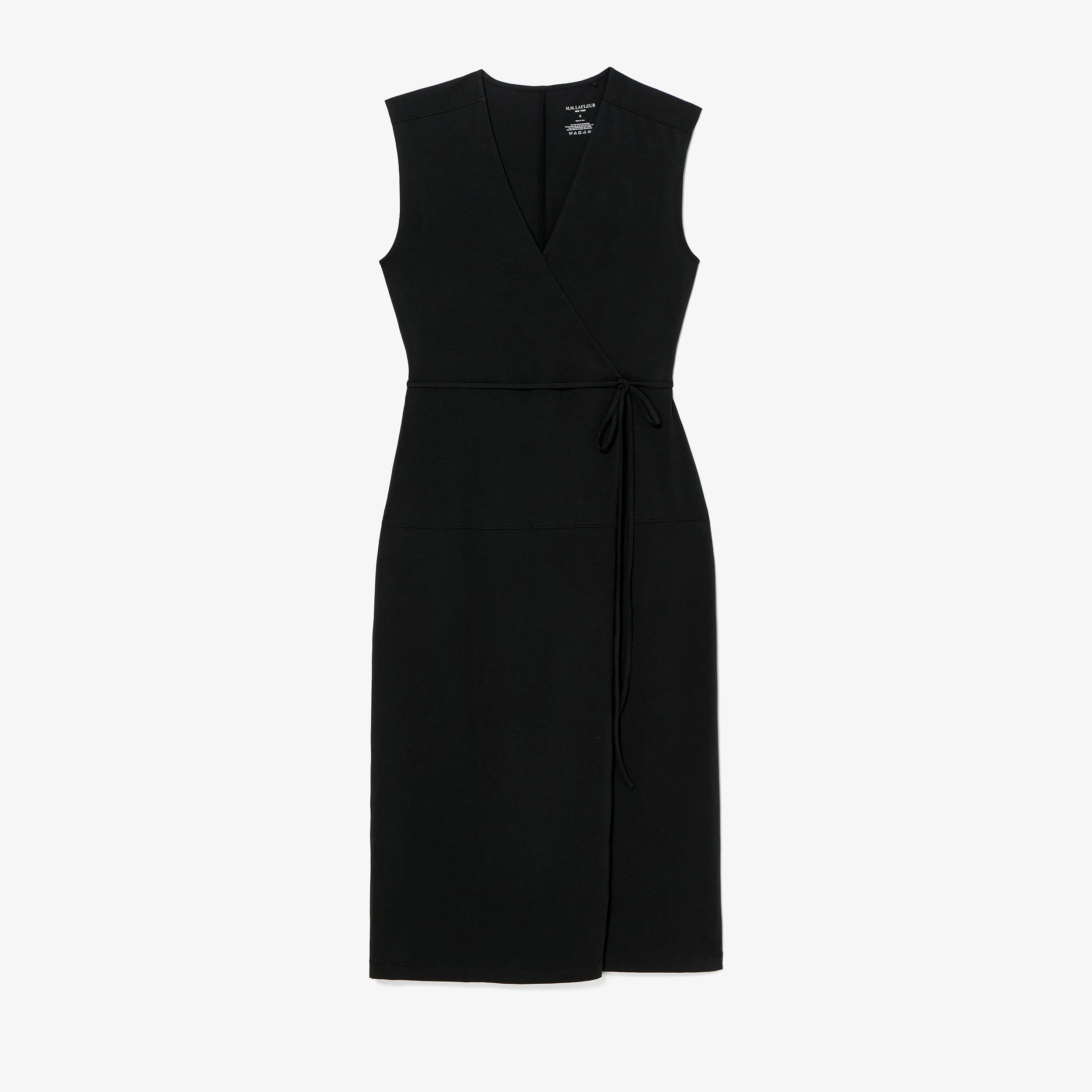 Marta Wrap Dress - Pima Cotton Jersey - 1