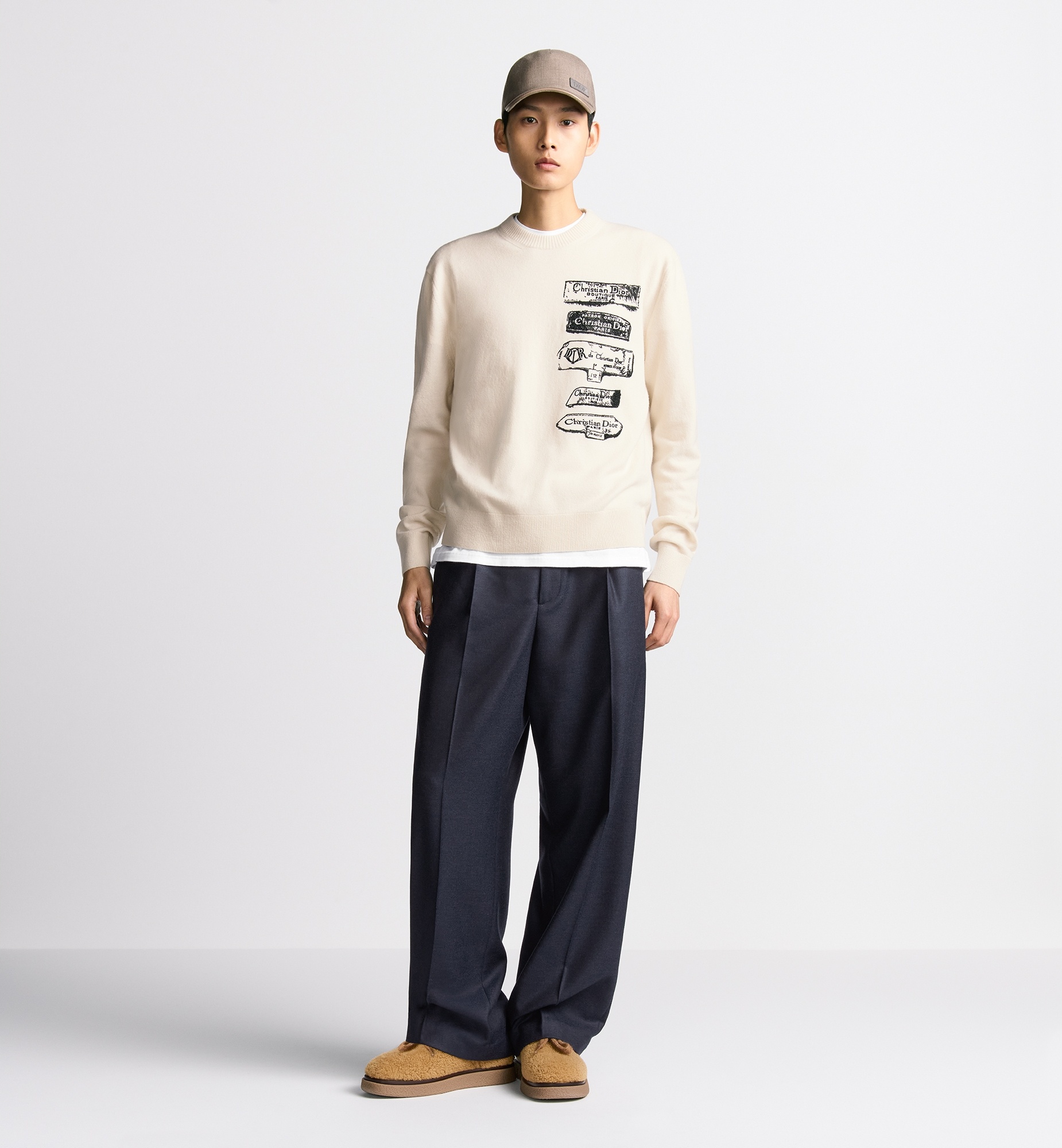 Dior Archives Labels Sweater - 3