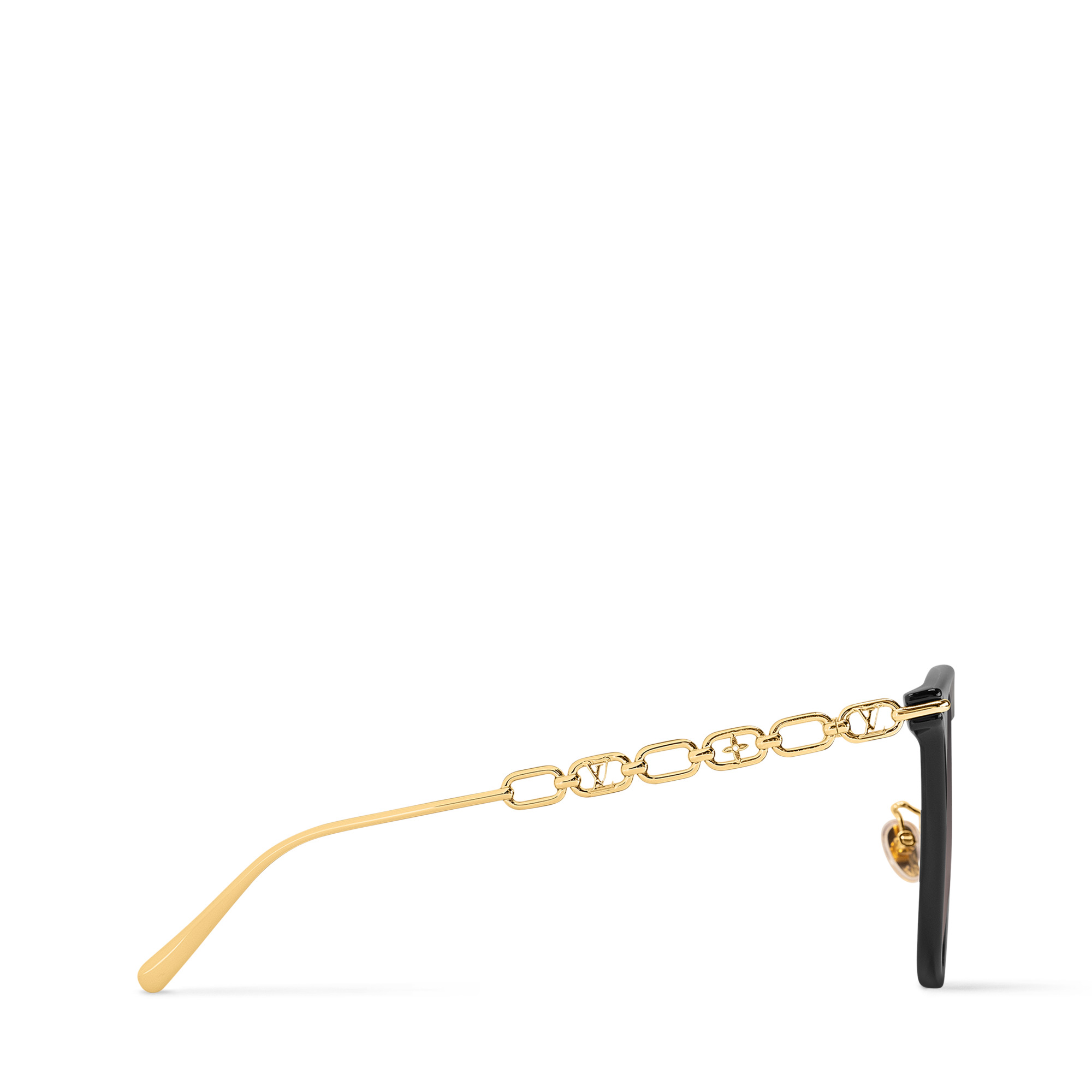 My LV Chain Two Classique Square Sunglasses - 3