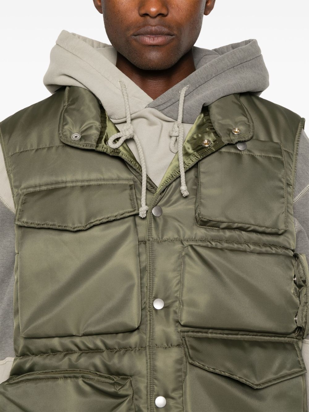 padded cargo gilet - 5