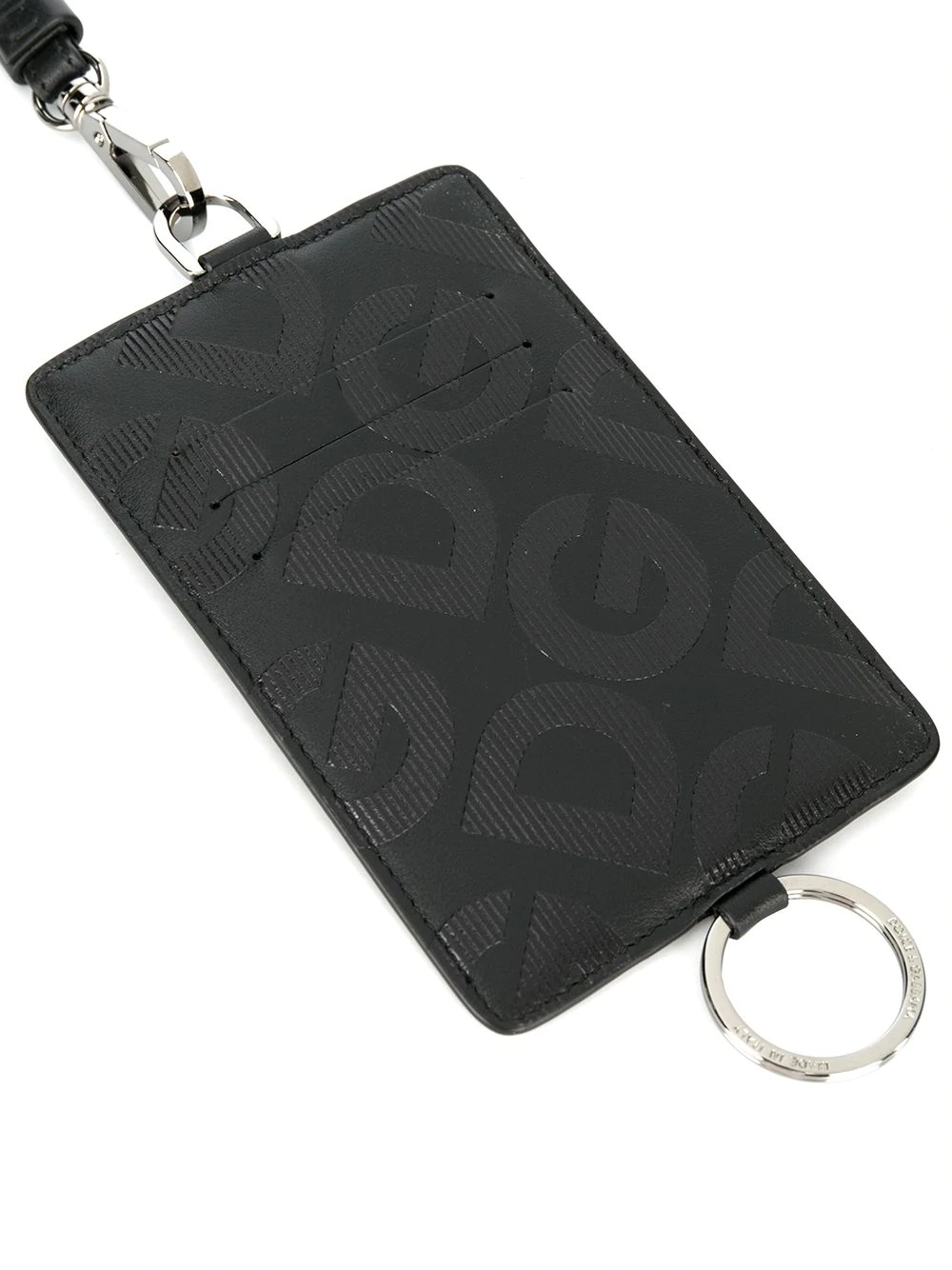 logo print cardholder - 2