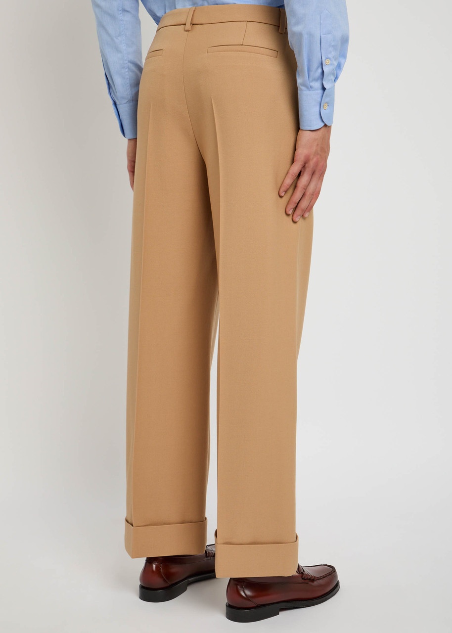 Valentino Garavani Wool-gabardine Trousers - 3