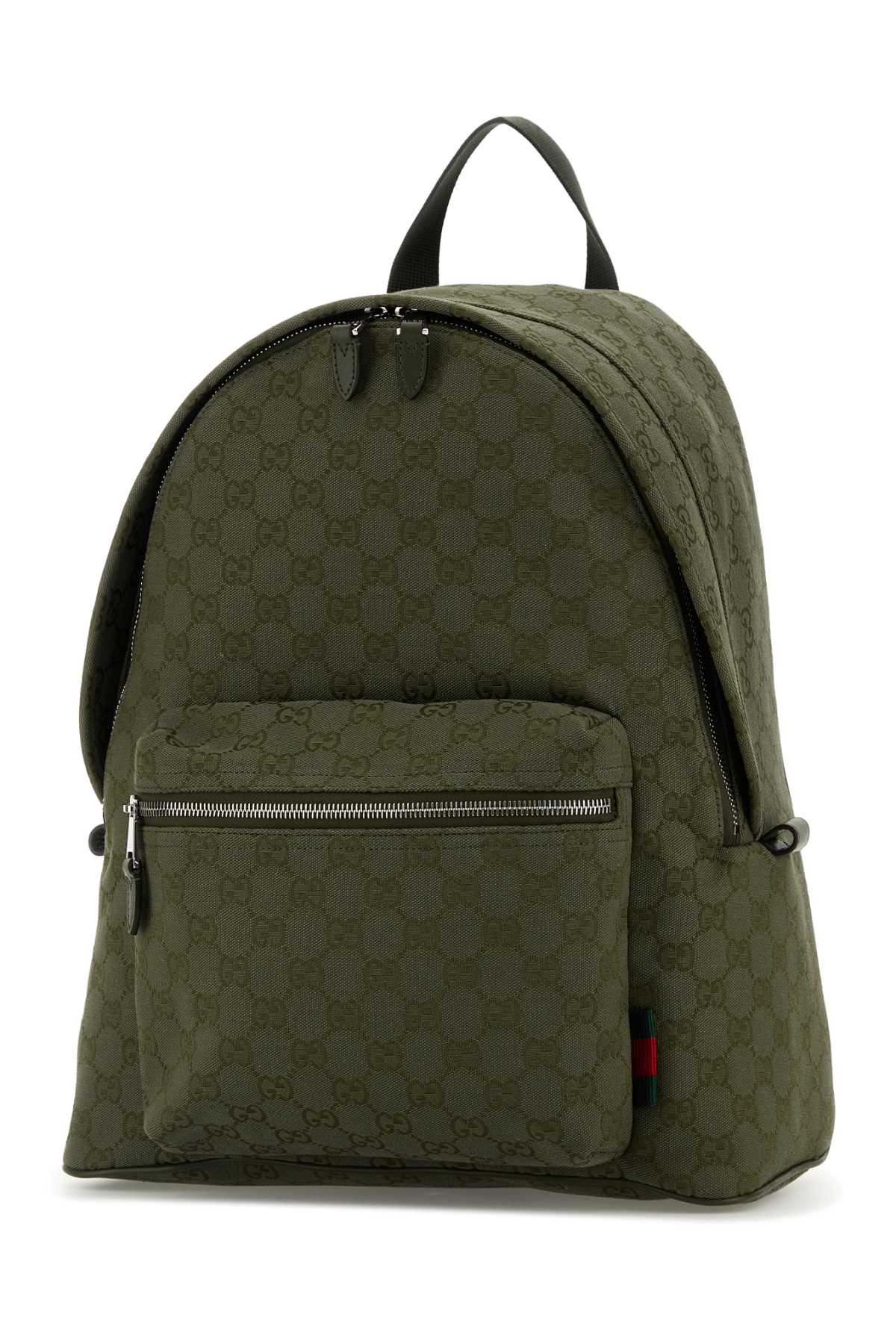 Gucci Men Gg Fabric Backpack - 2