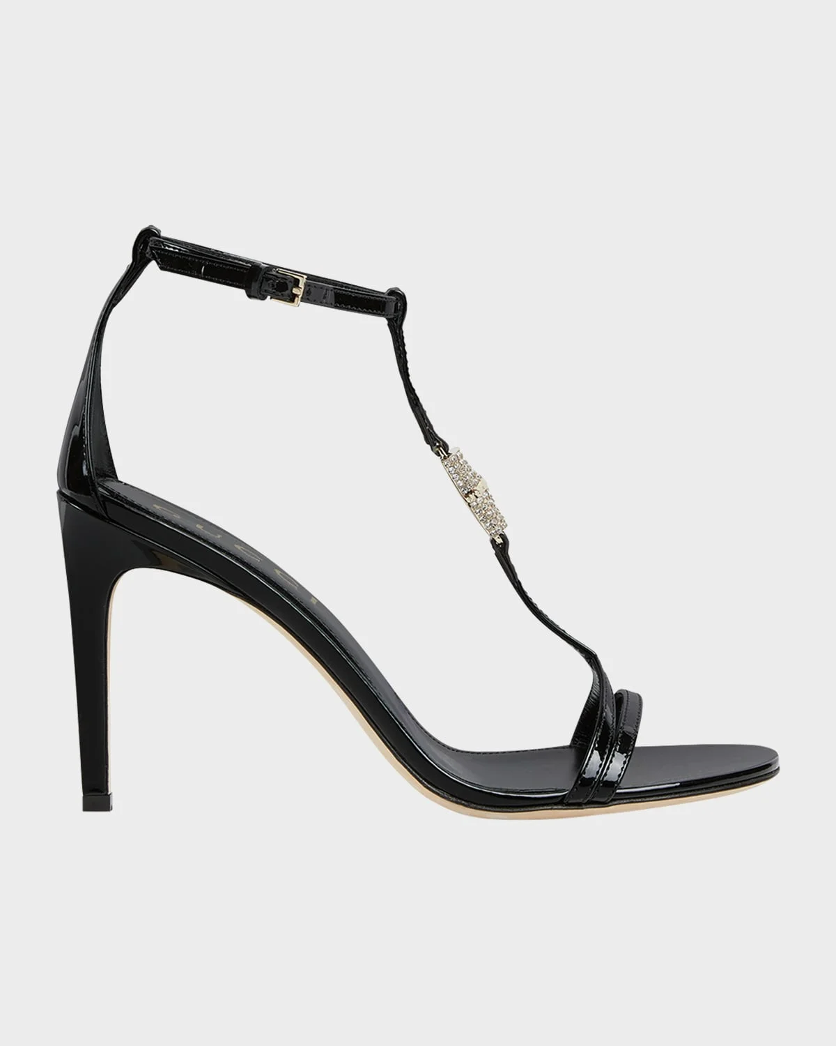 Vernice Crystal New Bamboo Sandals - 1