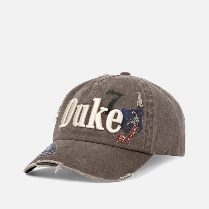 Hand-Painted Patch Distressed Cap 3