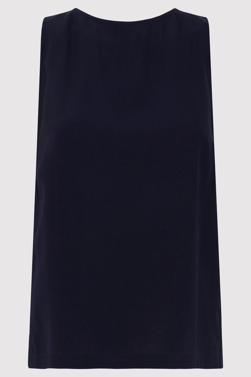 Viscose Shell Top - Black 1