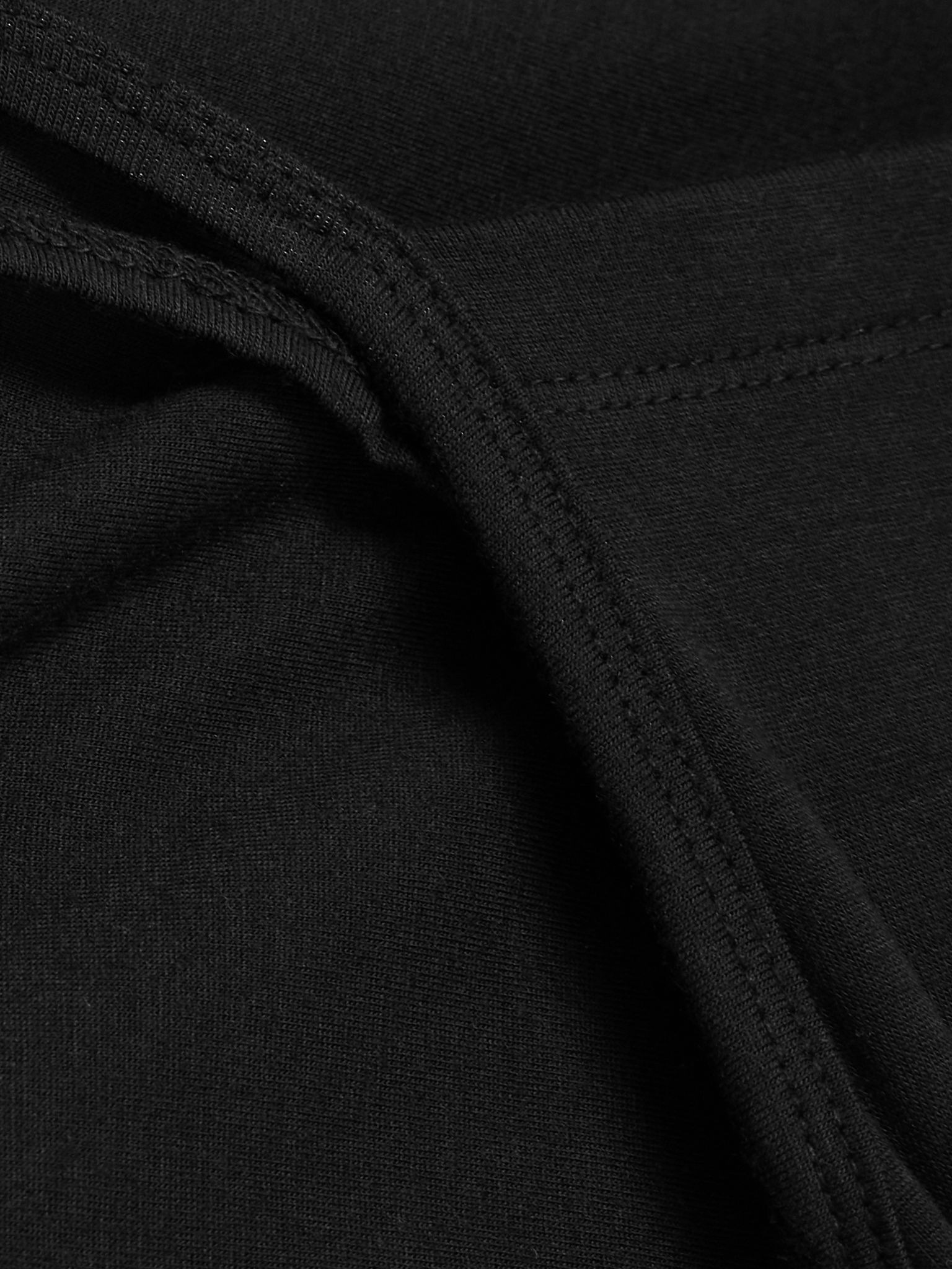 Stretch-modal jersey tank Black - 5