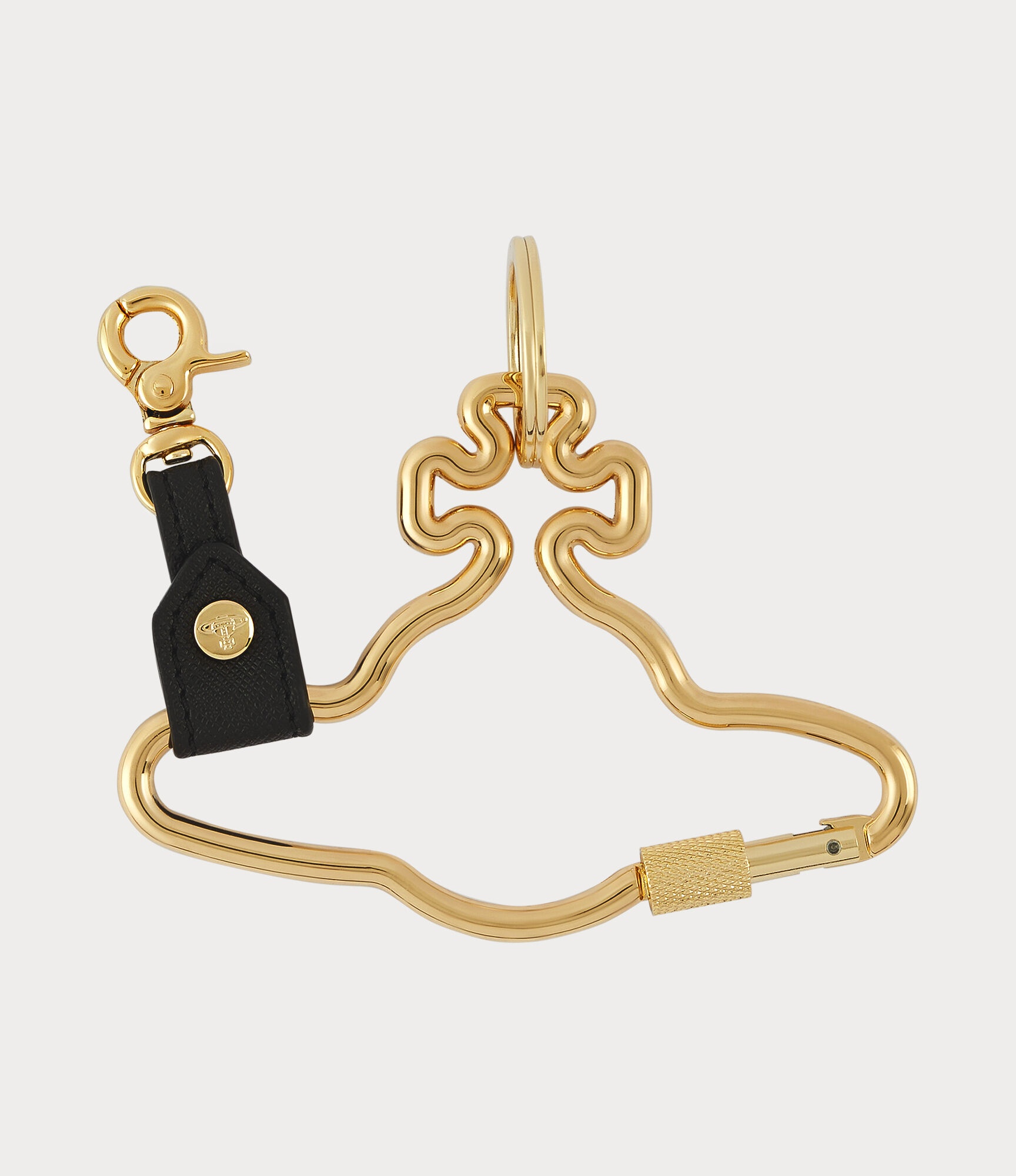 METAL ORB CARABINER KEYRING - 1